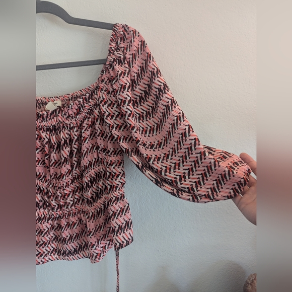 Open Edit Colorful Blouse - Picture 4 of 6